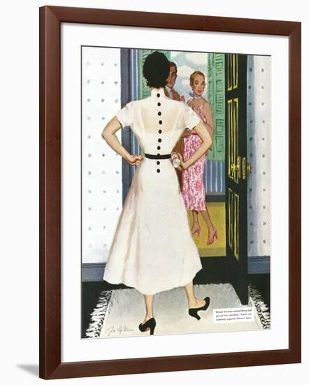 I Want A Divorce! - Saturday Evening Post "Leading Ladies", September 9, 1950 pg.24-Joe deMers-Framed Giclee Print