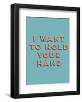 I Want to Hold Your Hand-null-Framed Giclee Print