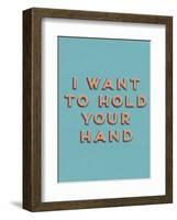 I Want to Hold Your Hand-null-Framed Giclee Print