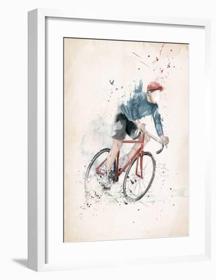 I Want to Ride My Bicycle-Balazs Solti-Framed Art Print