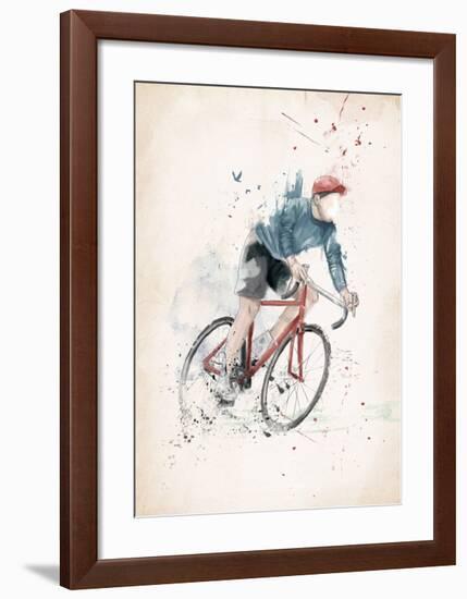 I Want to Ride My Bicycle-Balazs Solti-Framed Art Print