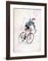 I Want to Ride My Bicycle-Balazs Solti-Framed Art Print