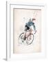 I Want to Ride My Bicycle-Balazs Solti-Framed Art Print