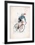 I Want to Ride My Bicycle-Balazs Solti-Framed Art Print