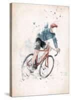 I Want to Ride My Bicycle-Balazs Solti-Stretched Canvas