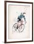 I Want to Ride My Bicycle-Balazs Solti-Framed Art Print