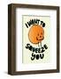 I Want To Squeeze You - Tom Cronin Doodles Cartoon Print-Tom Cronin-Framed Giclee Print