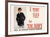 I Want You for the Navy, c.1917-Howard Chandler Christy-Framed Premium Giclee Print