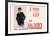 I Want You for the Navy, c.1917-Howard Chandler Christy-Framed Premium Giclee Print