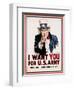 I Want You for the U.S. Army, Recruitment-James Montgomery Flagg-Framed Premium Giclee Print