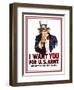 I Want You for U.S. Army-null-Framed Giclee Print