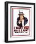 I Want You for U.S. Army-null-Framed Giclee Print