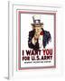 I Want You for U.S. Army-null-Framed Giclee Print