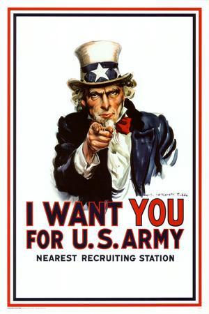 Uncle Sam Posters & Prints - Shop Patriotic Wall Art & Vintage