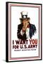 I Want You - Uncle Sam-null-Framed Poster