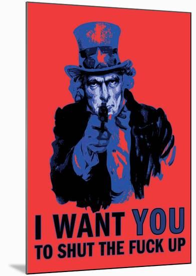 I Want You-null-Mounted Poster