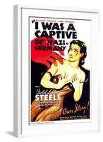 I WAS A CAPTIVE OF NAZI GERMANY, Isobel Lillian Steele, 1936-null-Framed Art Print