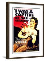 I WAS A CAPTIVE OF NAZI GERMANY, Isobel Lillian Steele, 1936-null-Framed Art Print