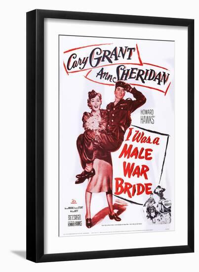 I Was a Male War Bride-null-Framed Art Print