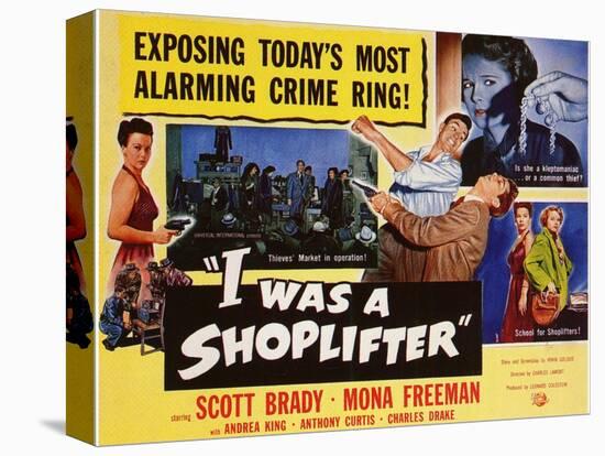 I Was a Shoplifter, 1950-null-Stretched Canvas