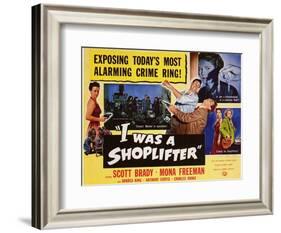 I Was a Shoplifter, 1950-null-Framed Art Print