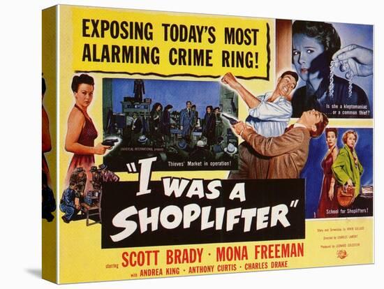 I Was a Shoplifter, 1950-null-Stretched Canvas