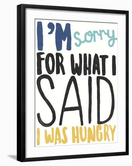 I Was Hungry-Kristine Hegre-Framed Giclee Print