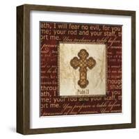 I Will Fear No Evil-Artique Studio-Framed Art Print