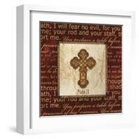 I Will Fear No Evil-Artique Studio-Framed Art Print