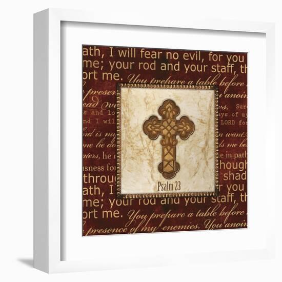 I Will Fear No Evil-Artique Studio-Framed Art Print