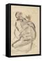 I Will Gladly Endure for Art and My Loved Ones, 1912-Egon Schiele-Framed Stretched Canvas