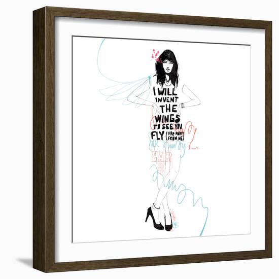 I Will Invent-Manuel Rebollo-Framed Art Print