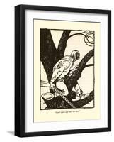 I Will Watch And Catch The Thief-Frank Dobias-Framed Art Print