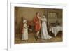 I Wish You Luck-George Goodwin Kilburne-Framed Giclee Print