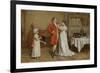 I Wish You Luck-George Goodwin Kilburne-Framed Giclee Print