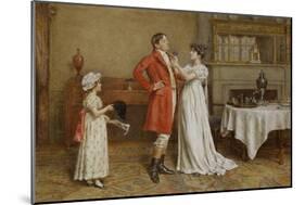 I Wish You Luck-George Goodwin Kilburne-Mounted Giclee Print