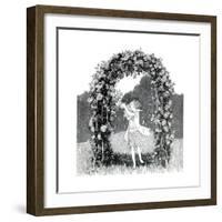 I Wonder - Child Life-Mildred Lyon-Framed Giclee Print
