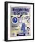 I Wonder Why I Want No One But You, sheet music cover, c1910-Unknown-Framed Giclee Print