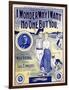 I Wonder Why I Want No One But You, sheet music cover, c1910-Unknown-Framed Giclee Print