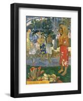 Ia Orana Maria (Hail Mary), 1891-Paul Gauguin-Framed Giclee Print