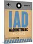 IAD Washington Luggage Tag 1-NaxArt-Mounted Art Print