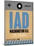 IAD Washington Luggage Tag 1-NaxArt-Mounted Premium Giclee Print