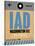 IAD Washington Luggage Tag 1-NaxArt-Stretched Canvas