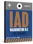 IAD Washington Luggage Tag 2-NaxArt-Stretched Canvas