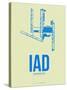 Iad Washington Poster 1-NaxArt-Stretched Canvas