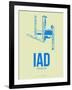 Iad Washington Poster 1-NaxArt-Framed Art Print