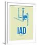 Iad Washington Poster 1-NaxArt-Framed Art Print