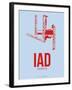 Iad Washington Poster 2-NaxArt-Framed Art Print