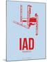 Iad Washington Poster 2-NaxArt-Mounted Art Print