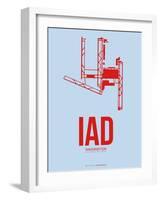 Iad Washington Poster 2-NaxArt-Framed Art Print